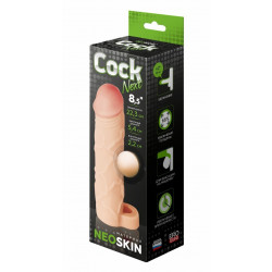 Фаллоудлинитель с кольцом COCK NEXT киберкожа L 210 мм, D 39 мм, D внутр. 23 мм артикул 692403 Фаллоудлинитель с кольцом COCK NEXT киберкожа L 210 мм, D 39 мм, D внутр. 23 мм артикул 692403