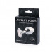 SILVER PLUG SMALL (втулка анальная) цвет кристалла бесцветный, L 72 мм, D 28 мм, вес 50 г, арт. SS-01 SILVER PLUG SMALL (втулка анальная) цвет кристалла бесцветный, L 72 мм, D 28 мм, вес 50 г, арт. SS-01
