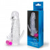 Насадка закрытая с вибрацией CRYSTAL SLEEVE VIBE, L 130 мм D 21 мм арт. EE-10033 Насадка закрытая с вибрацией CRYSTAL SLEEVE VIBE, L 130 мм D 21 мм арт. EE-10033
