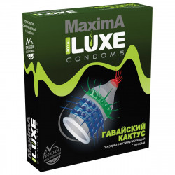 ПРЕЗЕРВАТИВ LUXE MAXIMA ГАВАЙСКИЙ КАКТУС 1 штука ПРЕЗЕРВАТИВ LUXE MAXIMA ГАВАЙСКИЙ КАКТУС 1 штука