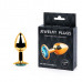 GOLDEN PLUG SMALL (втулка анальная) цвет кристалла голубой, L 72 мм, D 28 мм, вес 50г, арт. GS-05