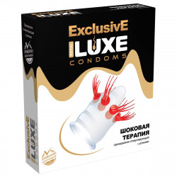 ПРЕЗЕРВАТИВ LUXE EXCLUSIVE ШОКОВАЯ ТЕРАПИЯ 1 штука ПРЕЗЕРВАТИВ LUXE EXCLUSIVE ШОКОВАЯ ТЕРАПИЯ 1 штука