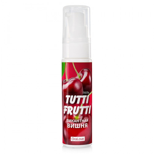 Гель TUTTI-FRUTTI ВИШНЯ серии OraLove 30 г  арт. LB-30001
