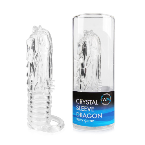 Насадка закрытая CRYSTAL SLEEVE DRAGON в форме дракона арт. EE-10101 Насадка закрытая CRYSTAL SLEEVE DRAGON в форме дракона арт. EE-10101