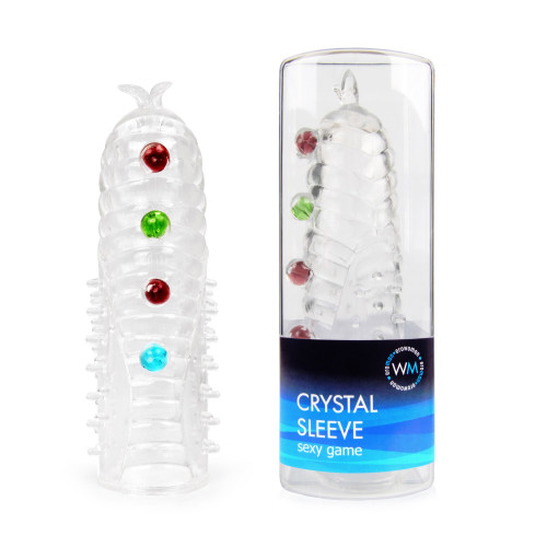 Насадка закрытая CRYSTAL SLEEVE, L 140 мм D 27 мм арт. EE-10106 Насадка закрытая CRYSTAL SLEEVE, L 140 мм D 27 мм арт. EE-10106