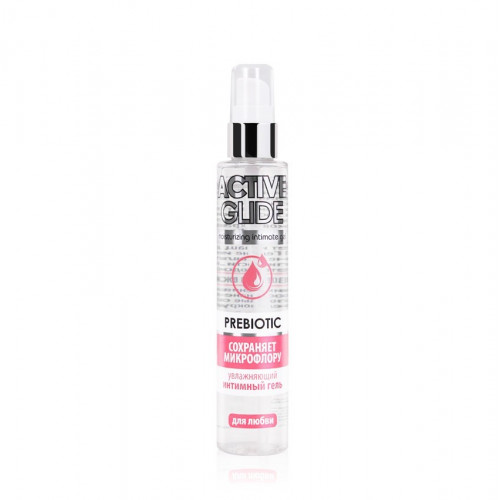 Увлажняющий интимный гель ACTIVE GLIDE PREBIOTIC, 100 г арт. LB-29001 Увлажняющий интимный гель ACTIVE GLIDE PREBIOTIC, 100 г арт. LB-29001