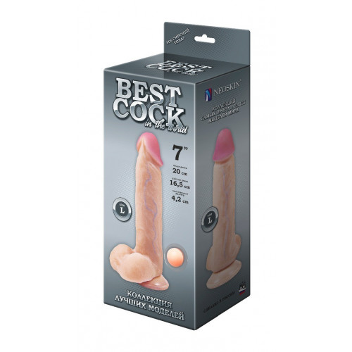 Фаллоимитатор неоскин BEST COCK 7