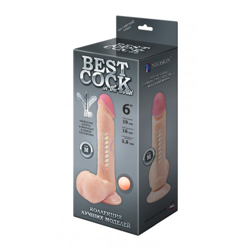 Фаллоимитатор неоскин F&F BEST COCK 6 Фаллоимитатор неоскин F&F BEST COCK 6