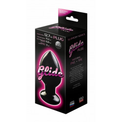 Анальный плаг Glide XL, L 112 мм, D 66 мм, цвет чёрный арт. 420903 Анальный плаг Glide XL, L 112 мм, D 66 мм, цвет чёрный арт. 420903