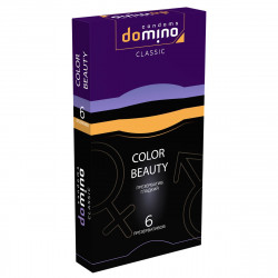 ПРЕЗЕРВАТИВЫ DOMINO CLASSIC COLOUR BEAUTY 6 штук ПРЕЗЕРВАТИВЫ DOMINO CLASSIC COLOUR BEAUTY 6 штук