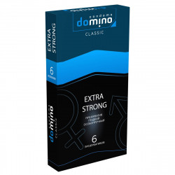 ПРЕЗЕРВАТИВЫ DOMINO CLASSIC EXTRA STRONG 6 штук ПРЕЗЕРВАТИВЫ DOMINO CLASSIC EXTRA STRONG 6 штук
