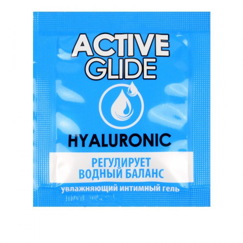 Увлажняющий интимный гель ACTIVE GLIDE HYALURONIC, 3 г арт. LB-29005t Увлажняющий интимный гель ACTIVE GLIDE HYALURONIC, 3 г арт. LB-29005t