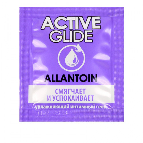 Увлажняющий интимный гель ACTIVE GLIDE ALLANTOIN, 3 г арт. LB-29006t Увлажняющий интимный гель ACTIVE GLIDE ALLANTOIN, 3 г арт. LB-29006t