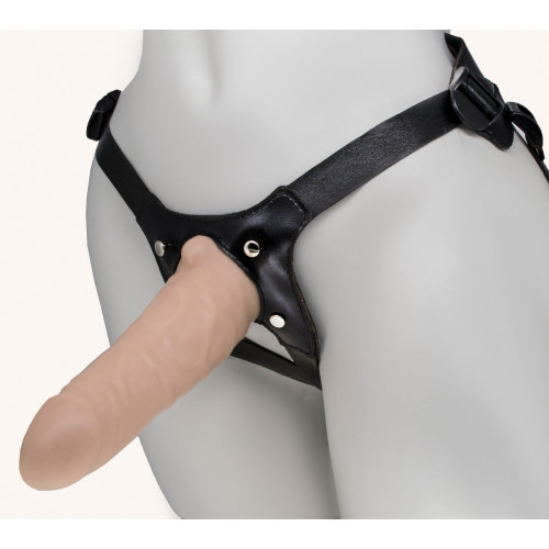 ФАЛЛОИМИТАТОР ПУСТОТЕЛЫЙ HARNESS MINI С БАНДАЖЕМ D 40 мм, L 175/150 мм, артикул 7418/2 ФАЛЛОИМИТАТОР ПУСТОТЕЛЫЙ HARNESS MINI С БАНДАЖЕМ D 40 мм, L 175/150 мм, артикул 7418/2