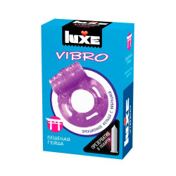 ВИБРОКОЛЬЦО LUXE VIBRO БЕШЕНАЯ ГЕЙША + ПРЕЗЕРВАТИВ (до 06.2026) ВИБРОКОЛЬЦО LUXE VIBRO БЕШЕНАЯ ГЕЙША + ПРЕЗЕРВАТИВ (до 06.2026)