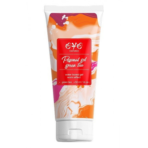 Гель увлажняющий на водной основе OYO PERSONAL GEL GREEN TEA (с согревающим эффектом), 50 мл. Гель увлажняющий на водной основе OYO PERSONAL GEL GREEN TEA (с согревающим эффектом), 50 мл.