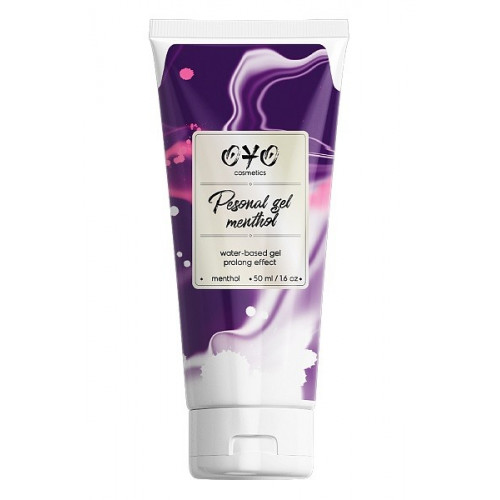 Гель увлажняющий на водной основе OYO PERSONAL GEL MENTOL (с продлевающим эффектом), 50 мл. Гель увлажняющий на водной основе OYO PERSONAL GEL MENTOL (с продлевающим эффектом), 50 мл.