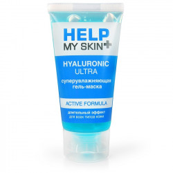 Суперувлажняющая гель-маска для лица HELP MY SKIN HYALURONIC 60 г арт. LB-25027