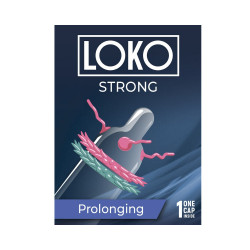 НАСАДКА СТИМУЛИРУЮЩАЯ SITABELLA LOKO STRONG с продлевающим эффектом, арт. 1453