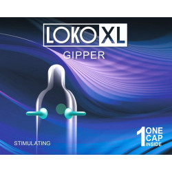 НАСАДКА СТИМУЛИРУЮЩАЯ SITABELLA LOKO XL GIPPER с возбуждающим эффектом, арт. 1450