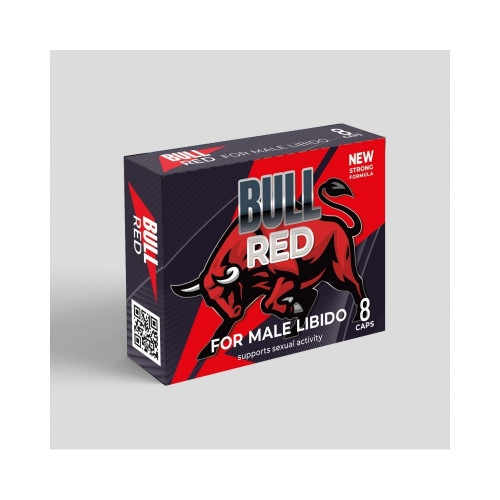 Концентрат пищевой для мужчин BULL RED (8 капсул), арт. 4724