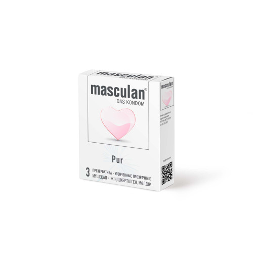 ПРЕЗЕРВАТИВЫ MASCULAN PUR № 3 (УТОНЧЕННЫЕ ПРОЗРАЧНЫЕ) 3 штуки, арт. 1994 ПРЕЗЕРВАТИВЫ MASCULAN PUR № 3 (УТОНЧЕННЫЕ ПРОЗРАЧНЫЕ) 3 штуки, арт. 1994