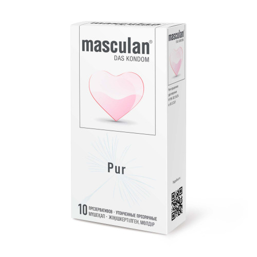ПРЕЗЕРВАТИВЫ MASCULAN PUR № 10 (УТОНЧЕННЫЕ ПРОЗРАЧНЫЕ) 10 штук, арт. 1987 ПРЕЗЕРВАТИВЫ MASCULAN PUR № 10 (УТОНЧЕННЫЕ ПРОЗРАЧНЫЕ) 10 штук, арт. 1987