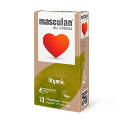 ПРЕЗЕРВАТИВЫ MASCULAN ORGANIC № 10 (ВЕГАНСКИЕ И CO2-НЕЙТРАЛЬНЫЕ) 10 штук ПРЕЗЕРВАТИВЫ MASCULAN ORGANIC № 10 (ВЕГАНСКИЕ И CO2-НЕЙТРАЛЬНЫЕ) 10 штук