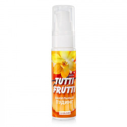 Интимный гель TUTTI-FRUTTI ванильный пудинг 30 г арт. LB-30022 (до 01.03.2027) Интимный гель TUTTI-FRUTTI ванильный пудинг 30 г арт. LB-30022 (до 01.03.2027)