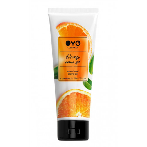 Гель ароматизированный на водной основе OYO AROMA GEL Orange 75 мл., арт. OYO-ORAN Гель ароматизированный на водной основе OYO AROMA GEL Orange 75 мл., арт. OYO-ORAN