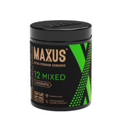 ПРЕЗЕРВАТИВЫ MAXUS MIXED № 12 X-EDITION (набор) в кейсе, арт. 0901-056 ПРЕЗЕРВАТИВЫ MAXUS MIXED № 12 X-EDITION (набор) в кейсе, арт. 0901-056