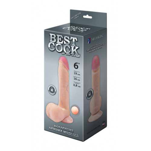 Фаллоимитатор неоскин BEST COCK 6 Фаллоимитатор неоскин BEST COCK 6
