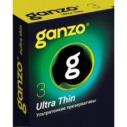 ПРЕЗЕРВАТИВЫ GANZO ULTRA THIN №3 BLACK EDITION (ультратонкие), 3 шт. в упак., арт. 0701-005 ПРЕЗЕРВАТИВЫ GANZO ULTRA THIN №3 BLACK EDITION (ультратонкие), 3 шт. в упак., арт. 0701-005