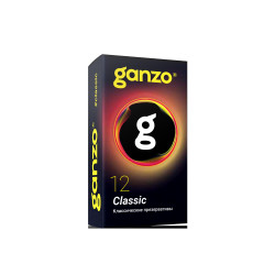 ПРЕЗЕРВАТИВЫ GANZO CLASSIC №12 BLACK EDITION (классические с обильной смазкой), арт. 0701-002 ПРЕЗЕРВАТИВЫ GANZO CLASSIC №12 BLACK EDITION (классические с обильной смазкой), арт. 0701-002