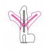 Фаллоимитатор на трусиках HARNESS, L 172 мм D 37 мм / L 128 мм D 38 мм (LESBIAN SERIES) арт. 838803