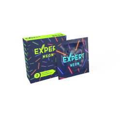 ПРЕЗЕРВАТИВЫ EXPERT NEON № 3 (СВЕТЯЩИЕСЯ) NEW, 3 штуки ПРЕЗЕРВАТИВЫ EXPERT NEON № 3 (СВЕТЯЩИЕСЯ) NEW, 3 штуки