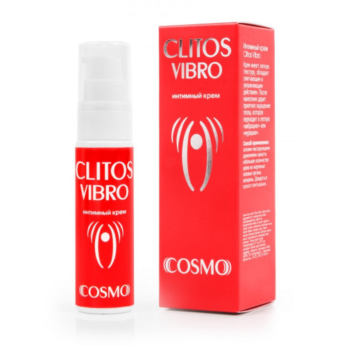 Интимный крем CLITOS VIBRO 25г арт. LB-23149 маркировка Интимный крем CLITOS VIBRO 25г арт. LB-23149 маркировка