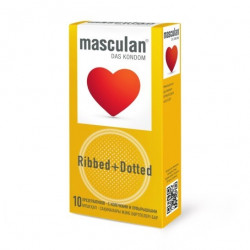 ПРЕЗЕРВАТИВЫ MASCULAN 3 RIBBED+DOTTED №10 (С КОЛЕЧКАМИ И ПУПЫРЫШКАМИ) 10 штук, арт 0035 ПРЕЗЕРВАТИВЫ MASCULAN 3 RIBBED+DOTTED №10 (С КОЛЕЧКАМИ И ПУПЫРЫШКАМИ) 10 штук, арт 0035