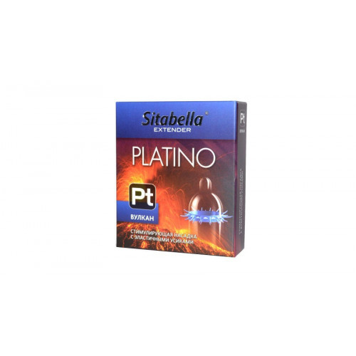НАСАДКА СТИМУЛИРУЮЩАЯ SITABELLA PLATINO ВУЛКАН арт. 1419 НАСАДКА СТИМУЛИРУЮЩАЯ SITABELLA PLATINO ВУЛКАН арт. 1419